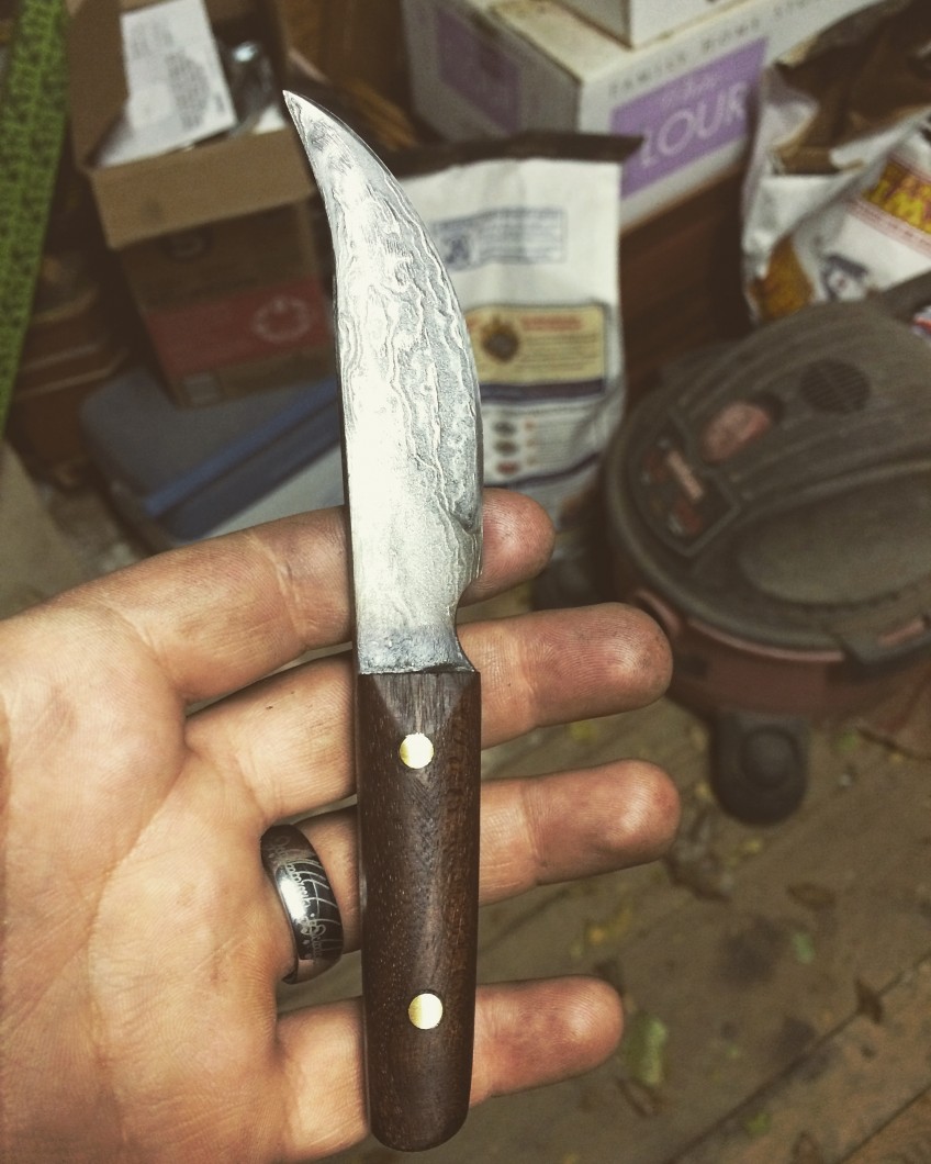 Knife Made From 2 Wrenches