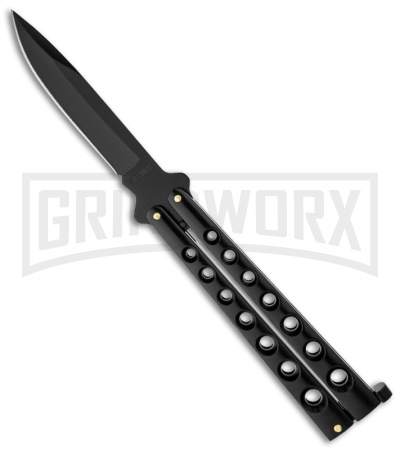 Scoundrel Black Butterfly Knife