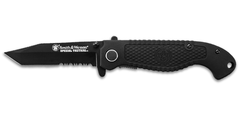 The Smith & Wesson Special Tactical Folding Knife. See some of the most popular, must-have folding knives at Grindworx.com.